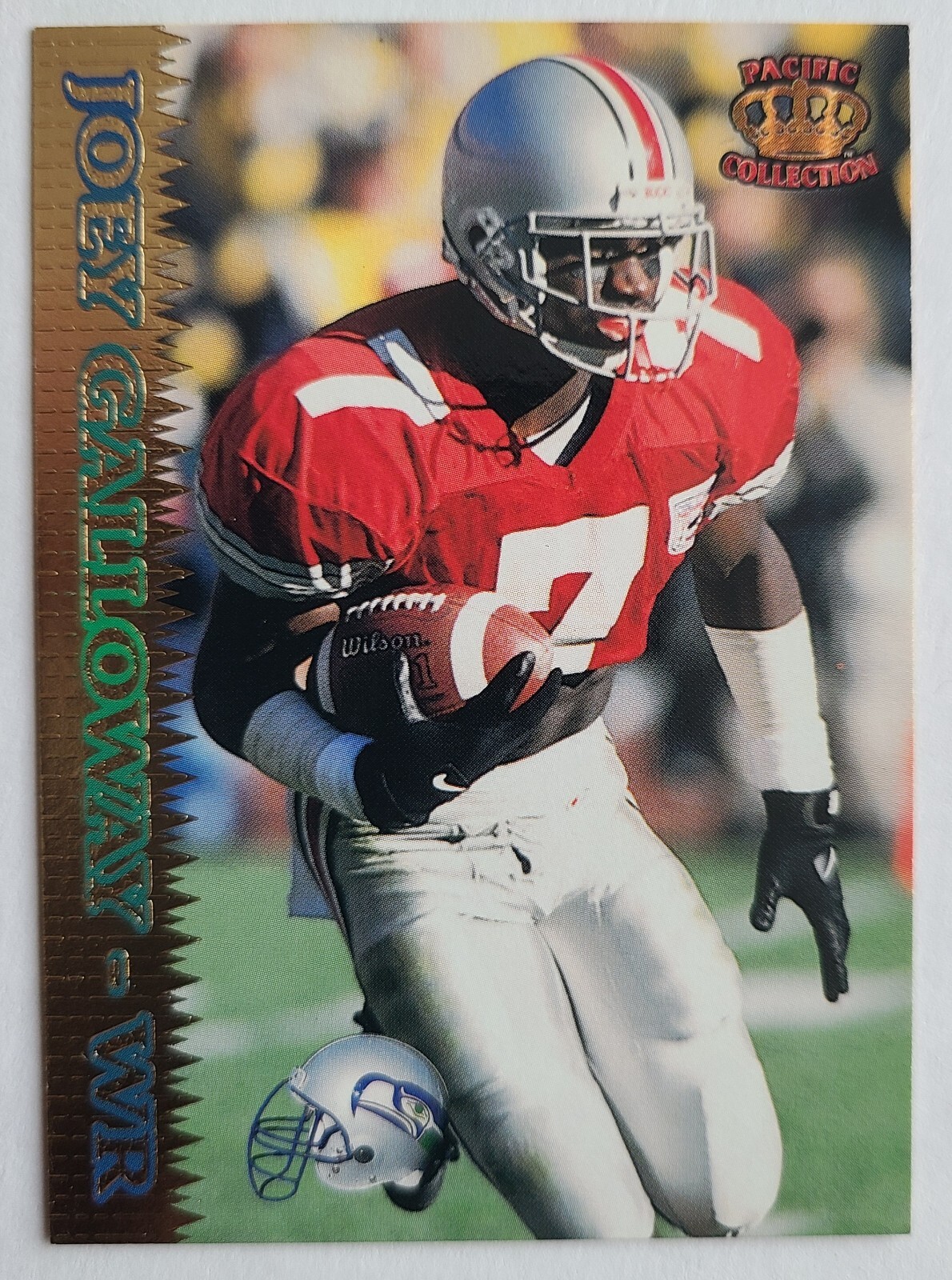 1995 Pacific Joey Galloway Card #372 Rookie RC Football