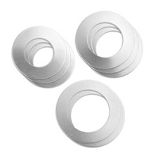 Aluminum Washer Premium Stamping Blank Variety Pack- Jewelry Discs
