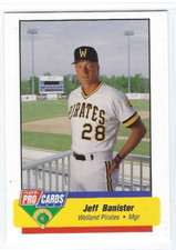 1994 Welland Pirates (Short Season A-Pittsburgh) Jeff Banister
