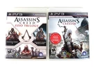 PS3 Assassin's Creed EZIO Trilogy 2 3 Revelations Brotherhood Lot of 2