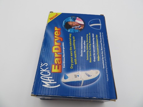 Dry Ear Sahara Warm Air Ear Dryer Rechargeable NOS Swimmer's Ear Prevention - Picture 2 of 7