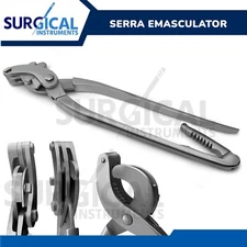 Serra Emasculator 15" Castration Veterinary Stainless Steel German Grade