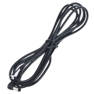 AbleGrid 5.5mm X 2.5mm DC Right Angle Plug w/ 8 ft pigtail Power Cable 12V DC 4A