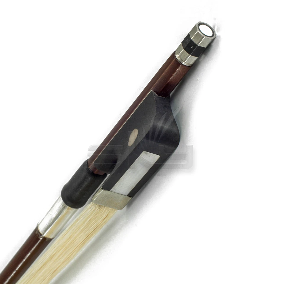 New High Quality 3/4 Size Cello Bow Brazilwood Ebony Frog Straight Balanced - Image 2 of 4