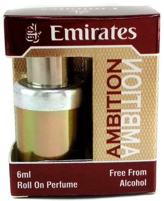 Ambition Emirates Roll On Attar ittar 6 ml Free from alcohol Enhancing Mood