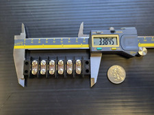 Cinch 6 position terminal strip, 3.3845 inch