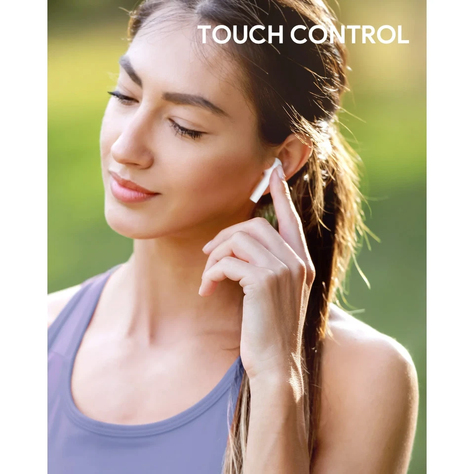 EP-T21S Move Compact II Wireless Earbuds 3D Surround Sound (White) - Image 3 of 4