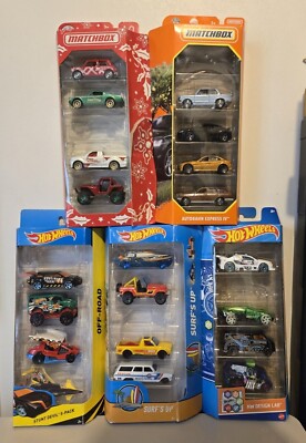 Hot Wheels/Matchbox Loose 5-Pack You Pick Cars Trucks Vans Planes