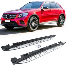 Fit For 2016-2022 Mercedes X253 GLC OE Style Running Boards Side Step Nerf Bar