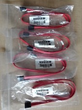 4-Stück SATA-Kabel, rot, ca. 57cm neuwertig,...