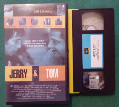 Vhs Jerry & Tom Film Komödie Joe Mantegna Ted Danson Videokassette Ex Nolo (V143