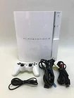 PLAYSTATION 3 (80GB) Ceramic White PS3 SONY game Console SONY CECHL00