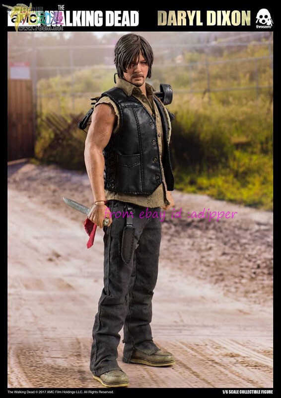 Perfect Threezero 3a 1/6 The Walking Dead Daryl Dixon Action