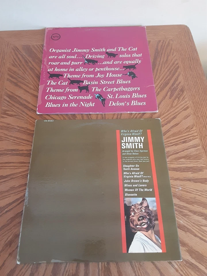 Two LP's - Jimmy Smith The Cat / Who's Afraid Of Virginia Woolf? Verve — 第 2/3 张图片