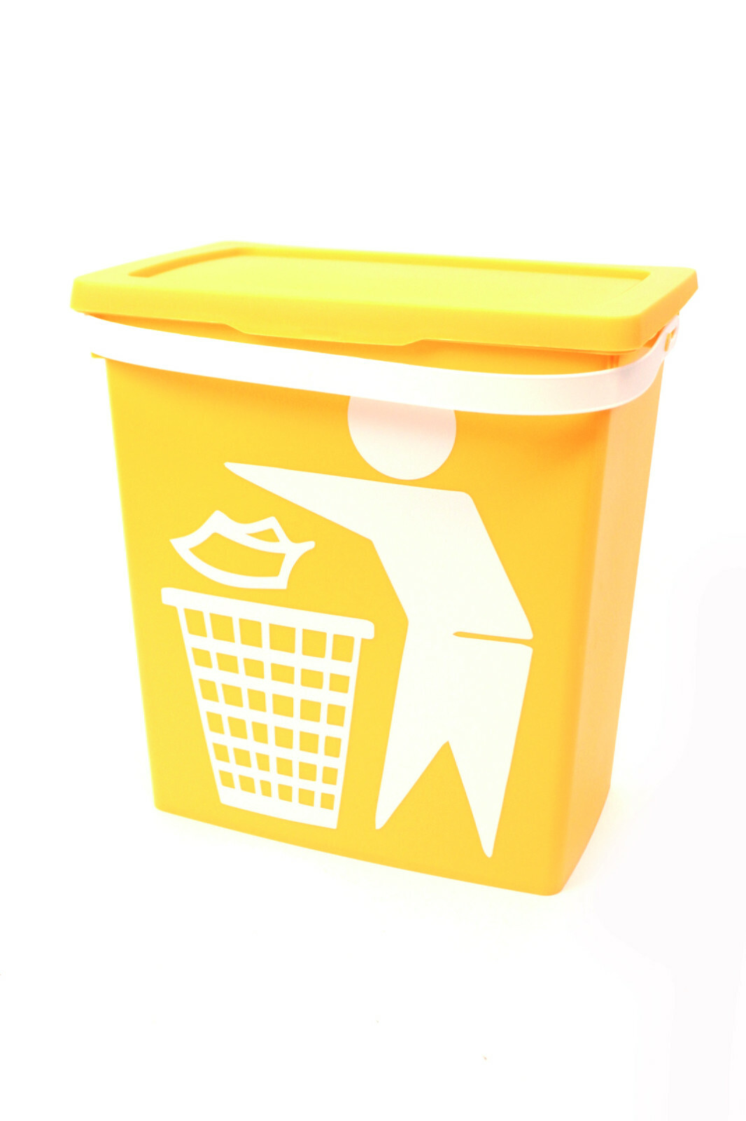 MOTHNUR Retro Papierkorb 6L Schwarz - Deckelloser Mülleimer Für Büro & Zuhause