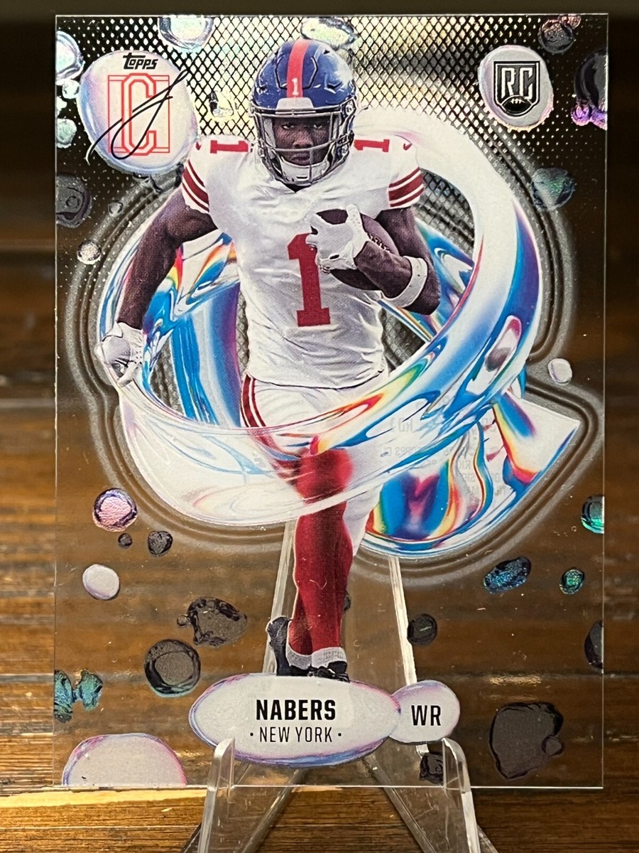 2024 Topps Signature Class #F-7 Malik Nabers Fluidity [RC] New