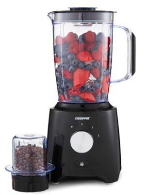 Geepas Electric Blender Smoothie Maker, Food Jug Blender 600W  Stainless Steel B