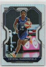 Crystal Dangerfield 2021 Panini WNBA Prizm #41 SILVER Rookie RC Minnesota Lynx