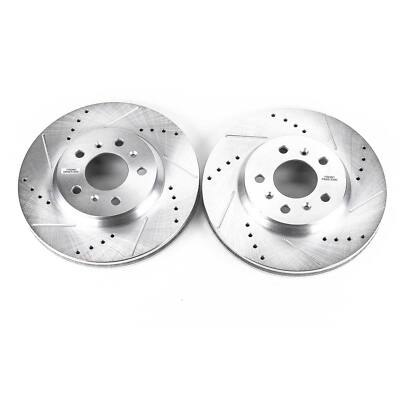 Approved Performance Front & Rear Drilled & Slotted Brake Rotors + Ceramic Pads Kit For 2014-2016 Chevy Impala Limited