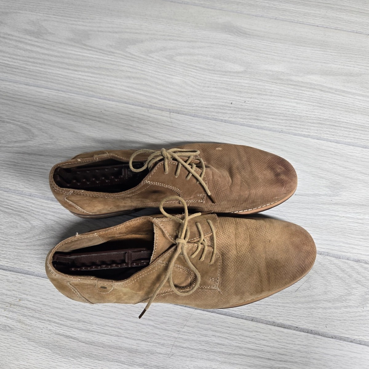 Men’s Steve Madden Capturr Oxford shoes Steve Madden Capturr Brown Leather Oxford Dress Shoe Lace Up  main image 2