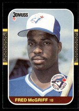 1987 Donruss Fred McGriff #621