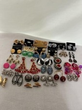Earrings - Clip and Screw-On Earrings 28 Pair 