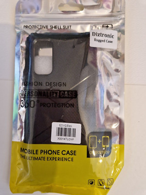 SCHWARZE HARDCOVER ROBUSTE SCHALE HÜLLE FÜR SAMSUNG S20 MG HANDY - NEU & VERSIEGELT