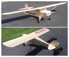 Giant 1/4 Scale 1941 Taylorcraft Plans,Templates and Instructions 108ws