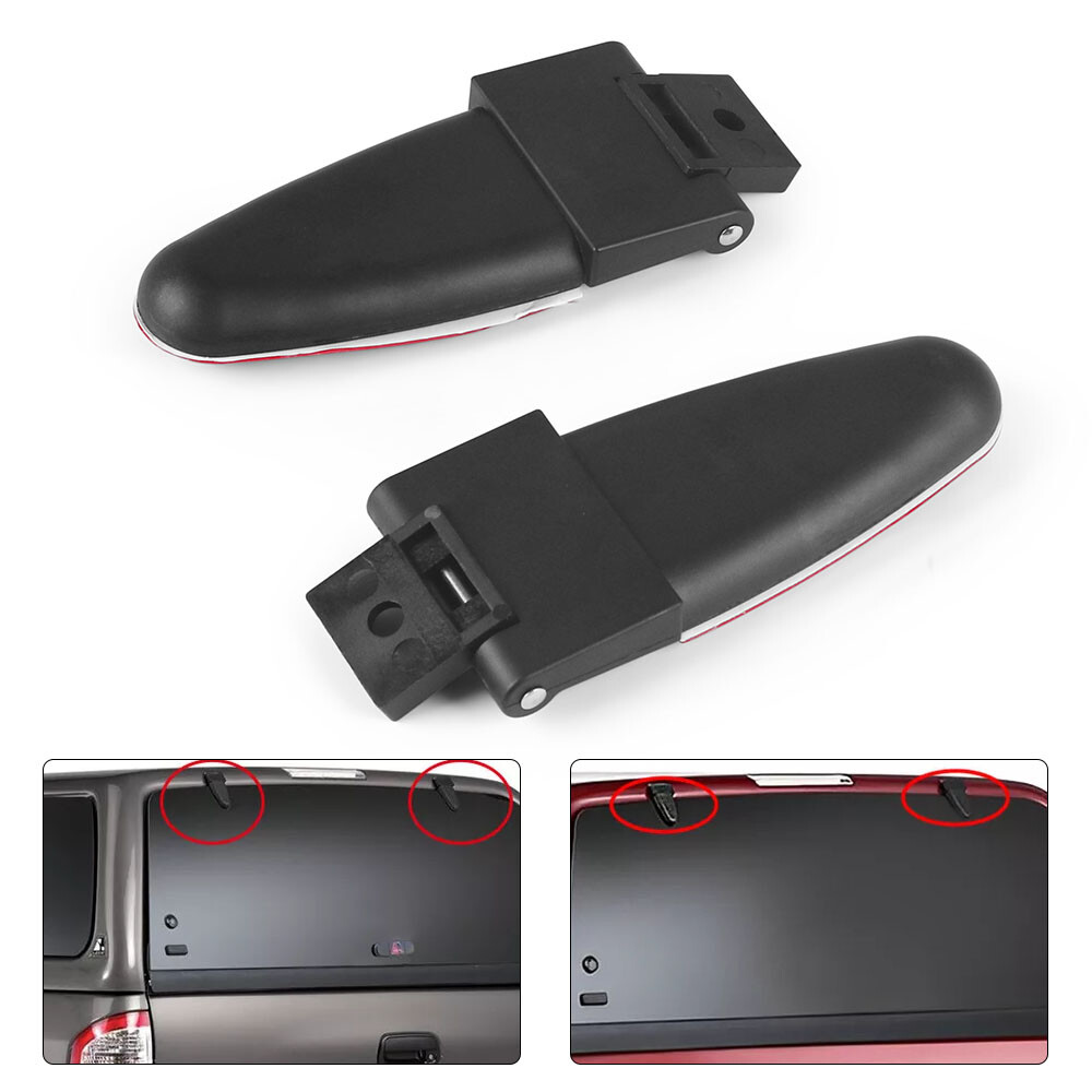 Truck Cap LEER 2 All Glass Rear Door Hinges With Hardware #103528 Truck Cap LEER 2 All Glass Rear Door Hinges With Hardware #103528