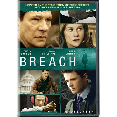 Breach DVD 2007 Thriller Drama Movie Film Chris Cooper Laura Linney Brand New