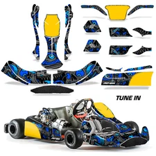 Go Kart Graphics Decals Stickers For CRG New Age NA3 TUNE IN U