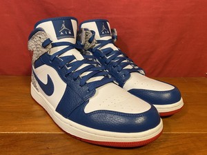 air jordan 1 mid true blue