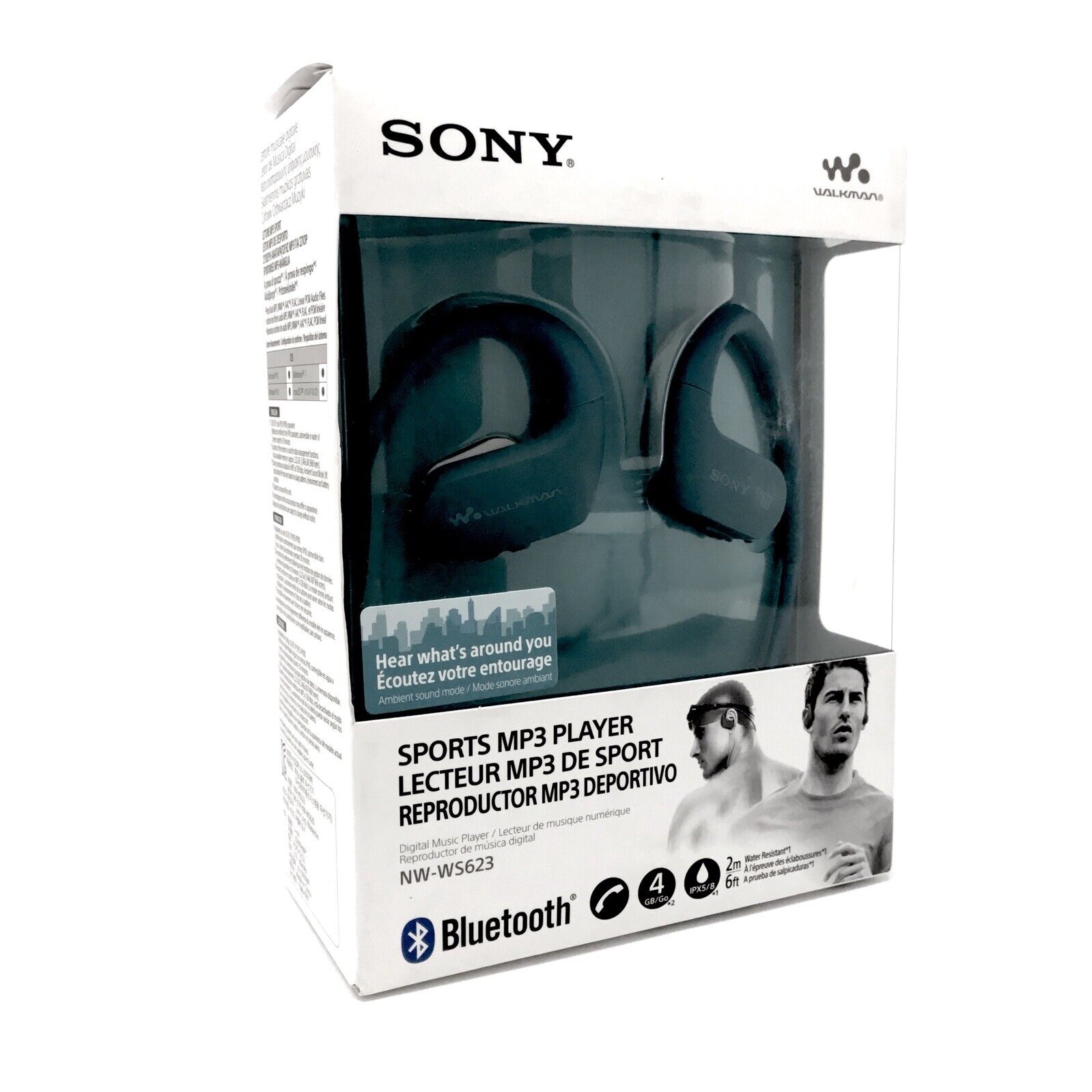 Reproductor MP3 Auriculares sumergibles SONY Walkman NWWS623 - SONY  AURICULARES - Megatone