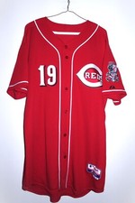 Majestic Authentic Cincinnati Reds Joey Votto Alternate Red Jersey 48 XL