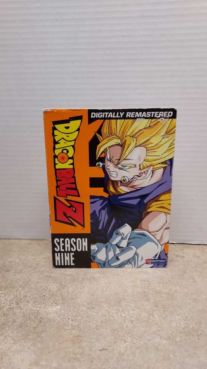 Dragon Ball Z Season 9 BOX SET DVDs Majin Buu Saga Anime 6 Disc