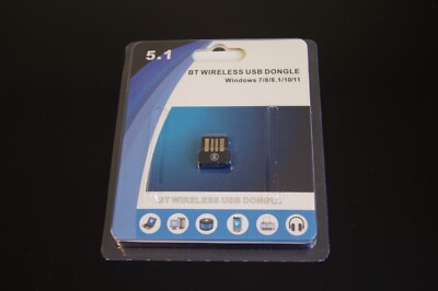 USB Bluetooth Adapter - Mini Bluetooth 5.1+EDR Dongle