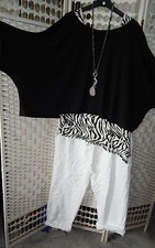 LABASS® SchlupfHose RÖHRE Stretch Chino Boyfried*weiss*Knautschlook*Gr.48/50/52