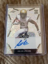 2020 Leaf Flash Football Kalija Lipscomb auto