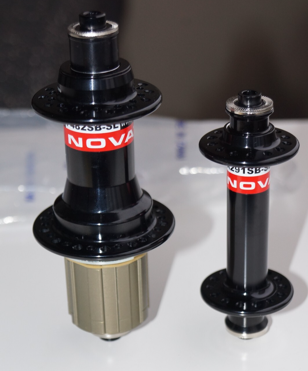 Novatec Road Hub Set 28H Front A291SB-SL Rear F482SB-SL Super