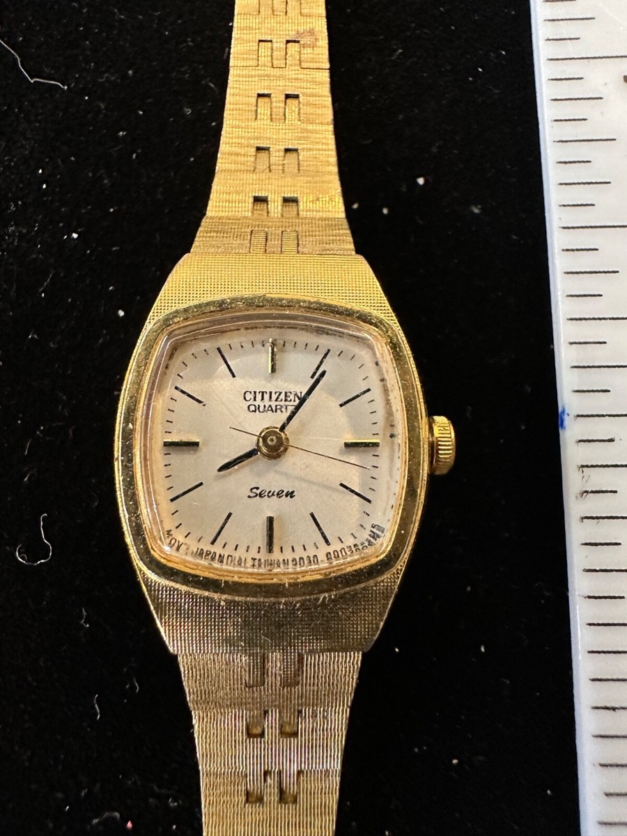 Citizen Quartz Gold Watch with White face | eBay display picture 3