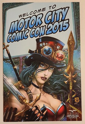Grimm Fairy Tales #110 (2015 Zenescope) NM- Motor City Comic Con Variant Ltd 350