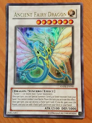 yugioh card ancient fairy dragon Yu-Gi-Oh! - (ANPR-EN040) - Ancient Prophecy - 1st Edition Level 7 Collectible Tin - Ancient Fairy