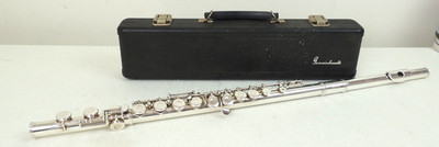 Gemeinhardt C FLUTE  2 ESP SPLIT E Closed Hole Serial F72320  w/ Case