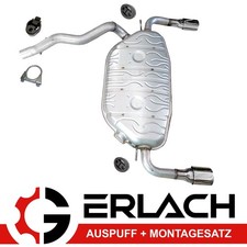 Endschalldämpfer für Volvo S40 V50 T5 AWD Auspuff 9939