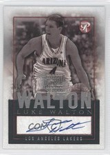 2003-04 Topps Pristine Personal Endorsements Auto Luke Walton #PEA-LW Auto r4i