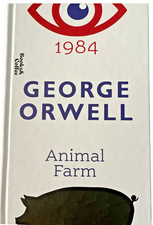 1984  &  Animal Farm   (2In1)  by George Orwell   Hardcover Book -NEW