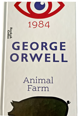 #ad 1984 amp; Animal Farm 2In1 by George Orwell Hardcover Book NEW $12.99