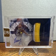 2025-26 Topps Three Rookie Relic Autographs Card Kam Jones 1/15