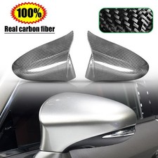 Real Carbon Fiber Side Mirror Cap Cover For Lexus IS RC ES GS LS 2013-2019