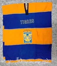 JORONGO PONCHO TIGRES UANL Soccer Club Blanket Wrap Serape shawl